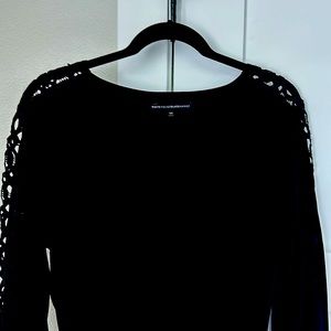 White House Black Market Long Sleeve Arm Detail Dress